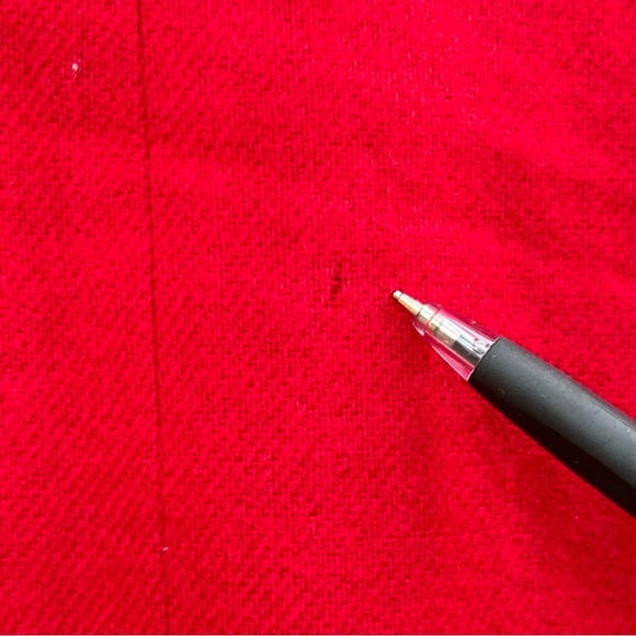 Stephanie Andrews VTG Blazer Jacket Women Sz 14P Red 100 % Wool - Picture 10 of 11